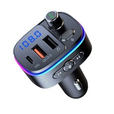 SongWin CAR3000 QC3.0 PD LED 藍牙車充 MP3播放器 車用免持聽歌