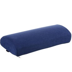 MHRZDSH 똑바로 자는 사람이나 옆으로 자는 분들을 위한 무릎 아래 베개 반달 메모리 폼 인체 공학적 디자인 웨지 높이 베개 무릎 아래 지지대 발 발목 요추 블루