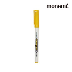 네임펜 F 중간글씨용 FINE, 12개, 노랑