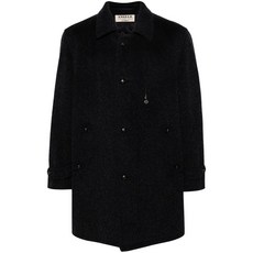 안젤로 빈티지 컬트 중고 1990s 컷어웨이 칼라 쇼트 코트