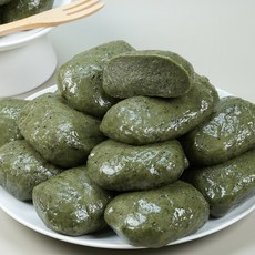 소소락 저당 쑥개떡 3kg (50g 60개입) 국내산 찹쌀 해풍쑥 개별포장., 3박스, 1kg