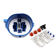 IBVIBV WPT-1361 WPT-935 커넥터 키트 - 수컷 측용 30130628 커넥터 단자 및 실링 스팔 브러시리스 팬용