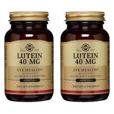 SOLGAR 葉黃素軟膠囊 40mg, 30顆, 2罐