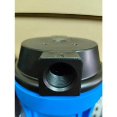 百淨淨水 10/濾殼(4分)過濾器, 1個, 10"濾殼(4分)黑凸蓋藍杯