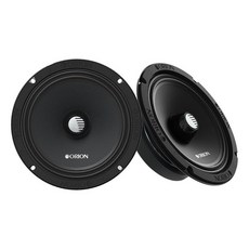 ORION Cobalt CT M6 16.5cm 6.5인치 4 OHM 시리즈 미드레인지 150와트 RMS 자동차 오디오 스테레오 미드 185419, SHALLOW - 6.5"