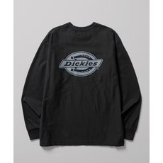 디키즈 남녀공용 긴소매 티셔츠 모노 로고 롱슬리브 Black DIKU261LRTL006BK0