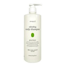 심플리오 리프레싱 스칼프 샴푸 그린브리즈 500ml, 1개