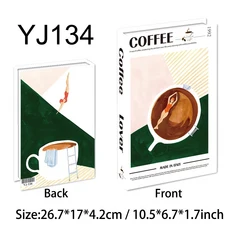 장식을위한 가짜 책 간단한 가짜 책 장식 커피 테이블 추가 거실 장식 파리 뉴욕 런던, 01 Not Open, 41 YJ134