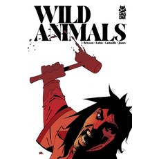 (영문도서)Wild Animals Paperback, Mad Cave Studios, English, 9781545812655