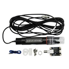 Gravity: Analog pH Sensor V2 模擬檢測 PH值(專業版) 相容Arduino、樹莓派, 1個, 含稅