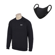 UNDER ARMOUR RV COTTON Crew 衛衣長袖 T 恤 + 時尚面具