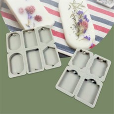 제이마켓 방향제몰드 석고방향제몰드, 6구