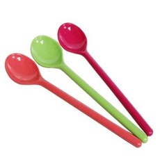 멜라민 롱 티스푼 커트러리 디저트 스푼 18.5cm 1P, 본상품선택, 1개, 단품