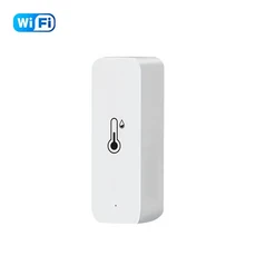 Tuya 스마트 WiFi/ZigBee 온도 및 센서 APP 원격 홈 실내 Alexa Google 함께 작동, 01 WiFi 1PCS