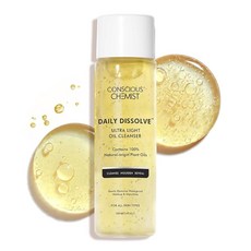 Conscious Chemist 메이크업 리무버 & 오일 클렌저 130ml 지성 피부용 페이스 워시 방수 블, Conscious Chemist 메이크업 리무버 & 오