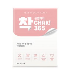 착365 생리통완화 온열패치 핫팩 붙이는 찜질팩, 21p