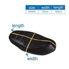 누본 1Pcs Anti 3D 오토바이 좌석 쿠션 커버 단열 메쉬 패브릭 패드 보호대 S XXXXXL