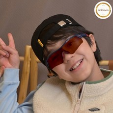 새턴 파랑/레드 초등학생선글라스 주니어스포츠고글 어린이스포츠고글