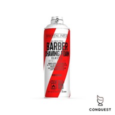 【CONQUEST】Immortal Infuse Barber Shaving Foam 刮鬍泡 理髮店專業刮鬍泡, 1個, 500mL