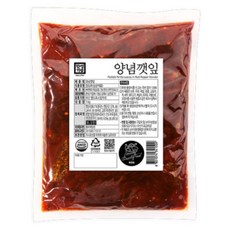 내고향젓갈 밥도둑 양념깻잎, 1개, 1kg