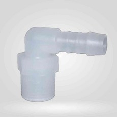 LETEO-FLOBAL/플로발코리아 플라스틱 PP 호스 니플 커넥터 엘보 WPS 3/8 x 배관자재 8파이 음용수 산업용수