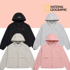 (매장정품100%) 내셔널지오그래픽 가을 겨울 데일리 캐주얼 경량 방수 여성 시그너스 우븐 후드 바람막이