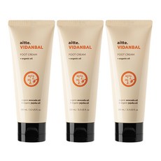 비단발 프리미엄 풋크림 100ml 3개, 1개입