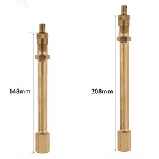 공기주입구 연장 타이어안쪽 에어확장밸브 화물트럭, 타이어 확장 밸브 200mm, 1개