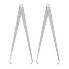 uxcell 유엑셀 고정 조인트 내측 캘리퍼 250mm 10인치 공구강 내경 측정기, 1개