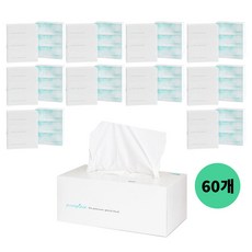 퓨어피스 먼지없는 뽑아쓰는 키친타올 180매입 60개 키친타월
