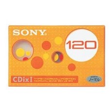 SONY 오디오 카세트 120분 일반 위치 C120CDX1L