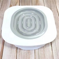 고양이 배변 훈련 양변기 반려묘 가정용 지지대, 1개, 그레이 내부 지지대 1개 포함