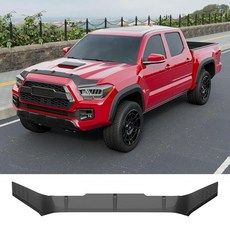 Xipoqix 후드 디플렉터 2023-2026 쉐보레 콜로라도 후드 프로텍터 쉴드와 호환 가능 업그레이드 TPE 교체품 2023-2026 쉐보레 콜로라도 액세서리용