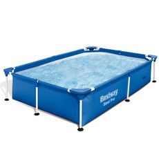 베스트웨이 사각 기둥 풀장 BW56040, 블루, 1개