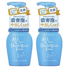 센카 올 클리어 더블 워시 폼, 150ml, 2개 150ml, 2개