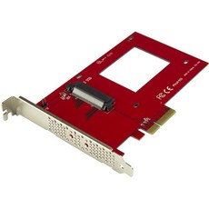 StarTech.com U.2 to PCIe 어댑터 - x4 PCIe - 2.5인치 U.2 NVMe SSD용 - SFF-8639 PCIe 어댑터 - U.2 SSD - PCIe