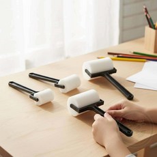 도장찍기 스펀지 3종세트 페인트붓, 혼합, 3개