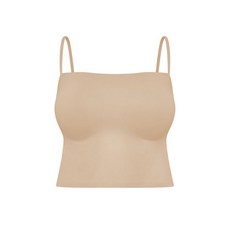 ELLE INNERWEAR [2cm] 글래머핏 브라탑 크롭 - 스킨116916