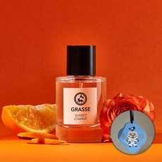 그라스 멀티프래그런스 디퓨저 방향제 룸스프레이 실내 선셋오렌지 50ml 1개, 단일