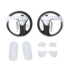 適用於 SONY PS VR2 手把防滑保護套 矽膠套, 半透明, 1個