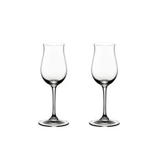 【Riedel】Vinum Cognac Hennessy 干邑白蘭地酒杯2入組 特殊杯型設計 提升香氣, 1個