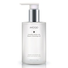 iMOOD積雪草B5修護洗卸凝露 溫和清潔毛孔 敏感肌適用 保濕不緊繃 卸妝洗臉雙效合一, 1件, 120ml