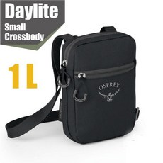 OSPREY Daylite Small Crossbody 輕量側背包 1L 黑色, 1個