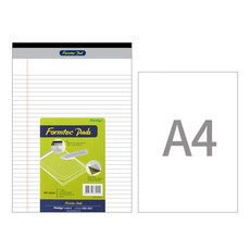 폼텍 NP-32321 패드 A4 흰색 50매, 단품