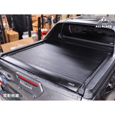 黑四驅ALL BLACK HILUX 捲簾 2016年款專用，有效遮陽隔熱，保護車內隱私，簡約時尚, 1個, 手動B款 - 可加裝防滾架