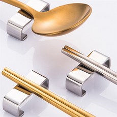 쏘쏘 스틸 실버 수저 받침대 수저받침