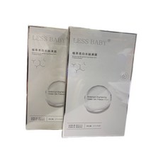 Less baby植萃亮白水絲凍膜5片入-工廠直營 保濕亮白 水潤透亮, 1個, 5片