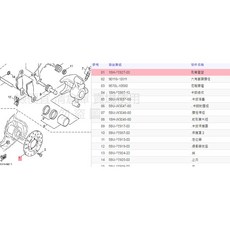 YAMAHA 山葉原廠部品 煞車碟盤 料號:1SH-F582T-00 LIMI CUXI 115, 1個