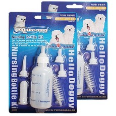 헬로도기 애견 젖병세트, 2개