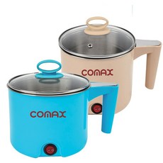 코멕스 익스프레스 2중 라면포트 1L 2종세트 (아쿠아블루+모카베이지), 코멕스 1L 2종(아크아블루+모카베이지)